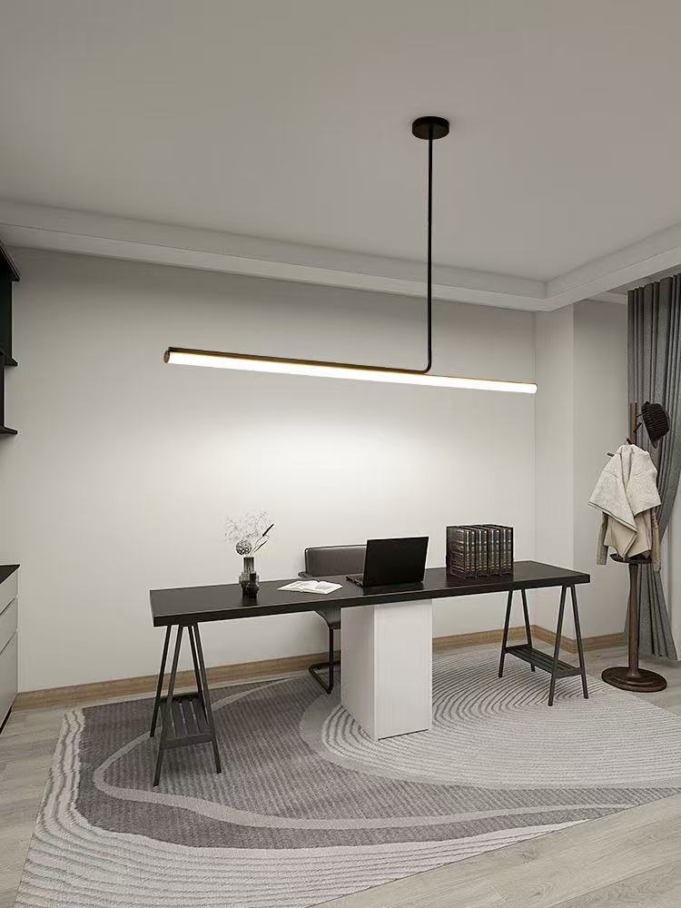 Decor Lighting Online - モダンな LED ラインペンダントライトミニマリストハンギングライト屋内寝室キッチンラウンドアバウトリビングルーム屋内装飾照明