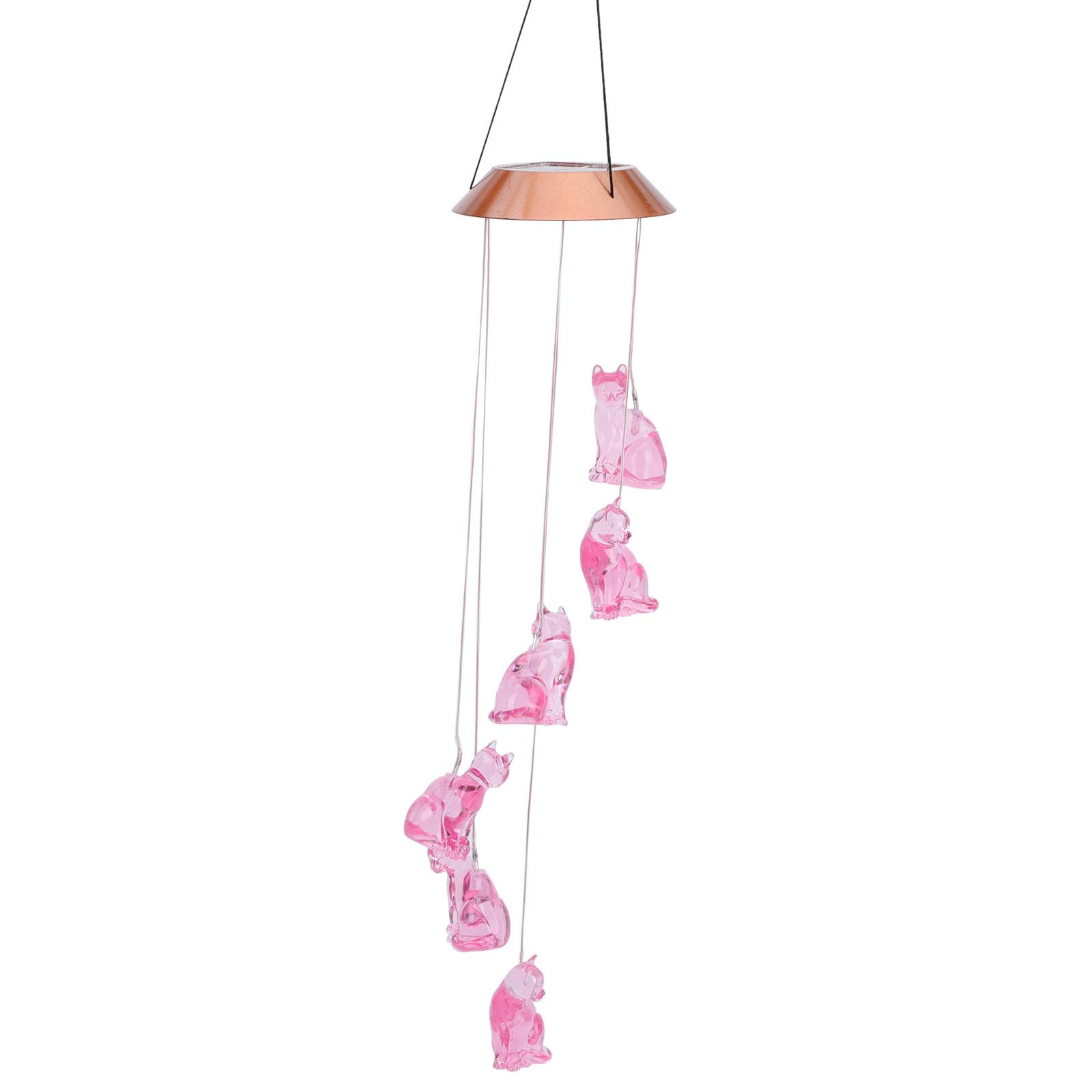 Outdoor Lighting Decor Ideas - スタイリッシュな風鈴ライト1個、ソーラー式吊り下げランプ、ドア装飾、パティオ、屋外、屋内、家の装飾、クリエイティブなギフトアイデア