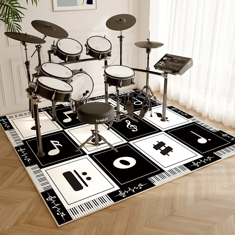 Decor Lighting Online - 滑り止めの防音フロアマット,ピアノのフットパッド,衝撃吸収カーペット,楽器,寝室の書斎カーペット,豪華で手頃な価格