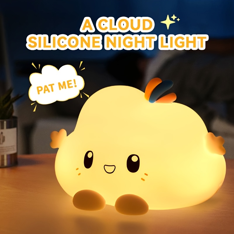 Lighting Decor Home - クラウドナイトライト、タッチコントロール調光、充電とタイマー機能、家の装飾に、ギフトに最適