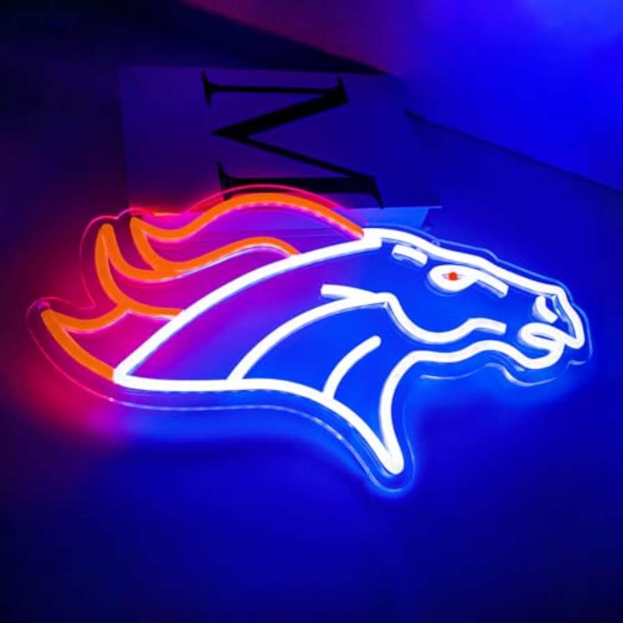 壁飾り用フットボールネオンサイン、男性用ルームやガレージ用フ - Garage Lighting Decor のレビューと価格