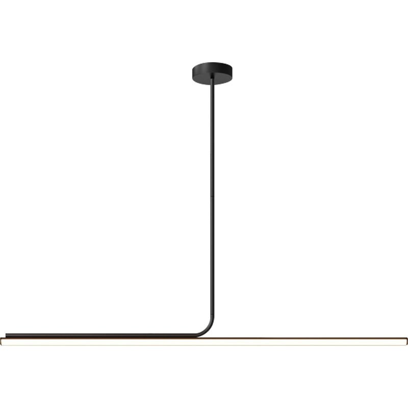 モダンな LED ラインペンダントライトミニマリストハンギン - Decor Lighting Online のレビューと価格
