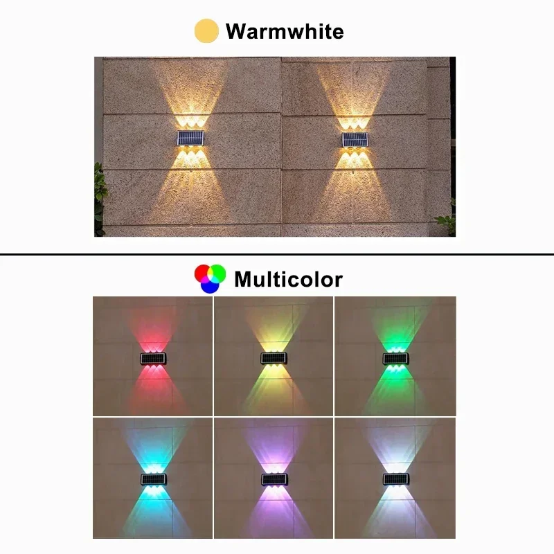 屋外用ソーラーライト ソーラーフェンスライト 屋外防水 LE - Garage Lighting Decor のレビューと価格