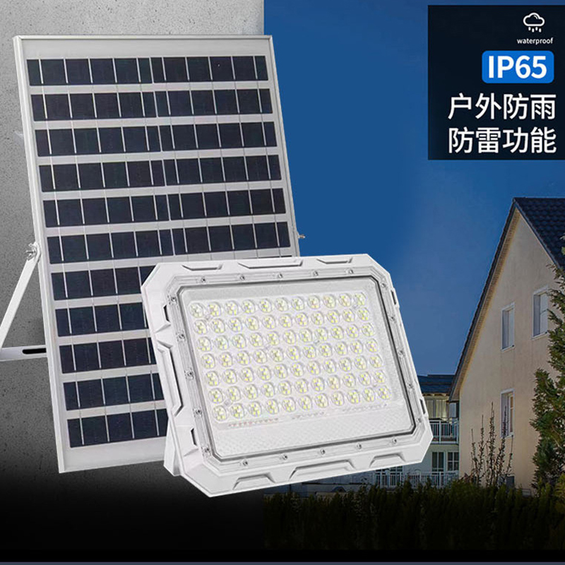 新しいソーラー屋外照明 100/200/300W 街路灯防水 - Garage Lighting Decor のレビューと価格