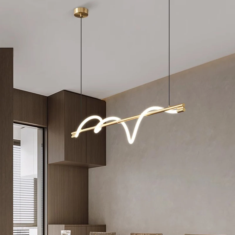 2025年北欧風ホームデコラインシャンデリア、ダイニングルー - Decor Lighting Online のレビューと価格