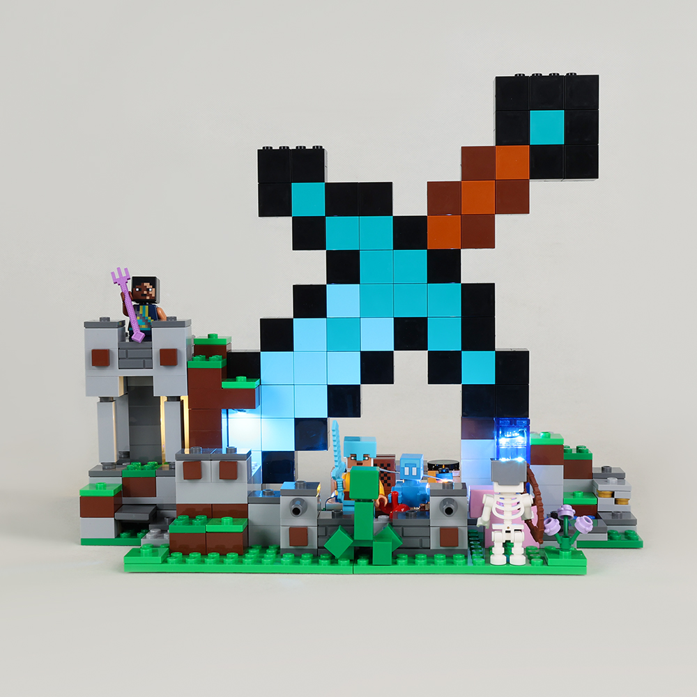 LEDライトセット ザ・ソード・アウトポスト マインクラフト - Lighting Decor Minecraft のレビューと価格