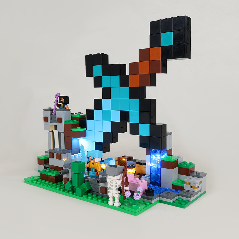LEDライトセット ザ・ソード・アウトポスト マインクラフト - Lighting Decor Minecraft のレビューと価格