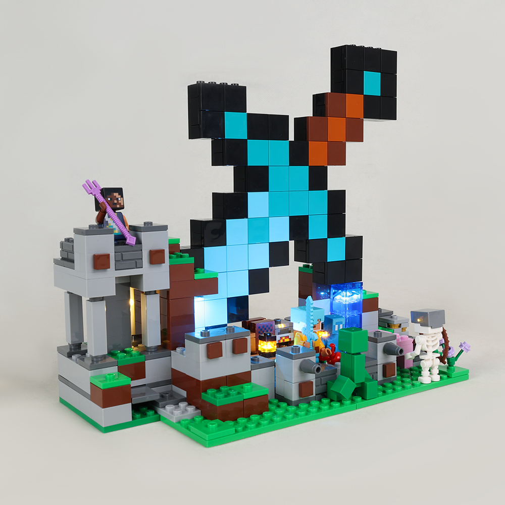 LEDライトセット ザ・ソード・アウトポスト マインクラフト - Lighting Decor Minecraft のレビューと価格