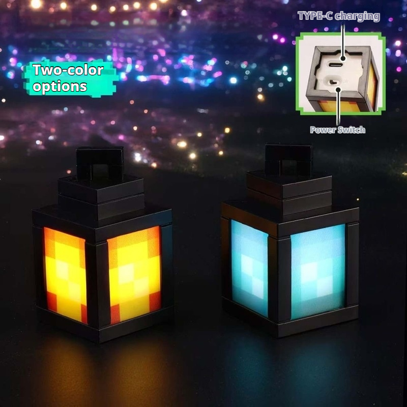 Minecraft ランタンキーホルダーミニ Led 光るピ - Lighting Decor Minecraft のレビューと価格