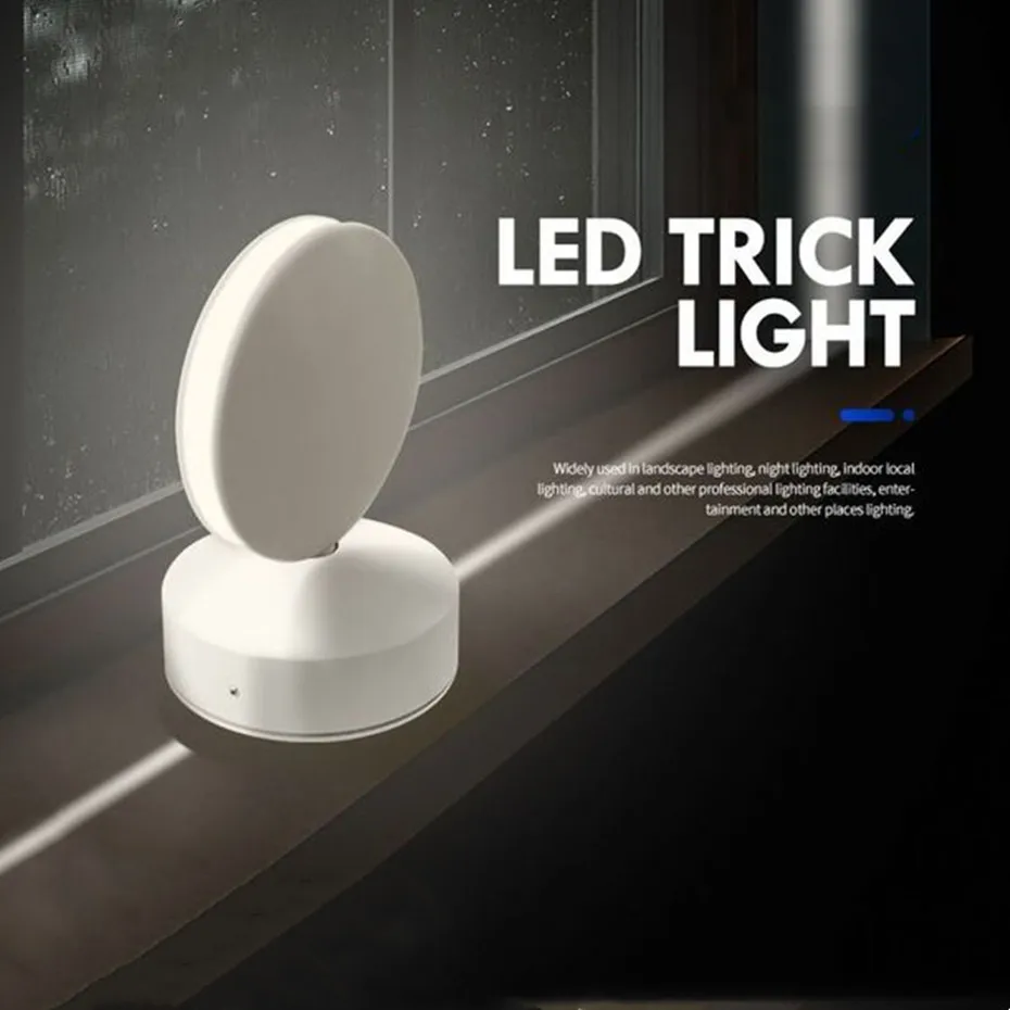 360度回転LED窓枠ライト天井壁ランプホームドアホテル廊下 - Garage Lighting Decor のレビューと価格