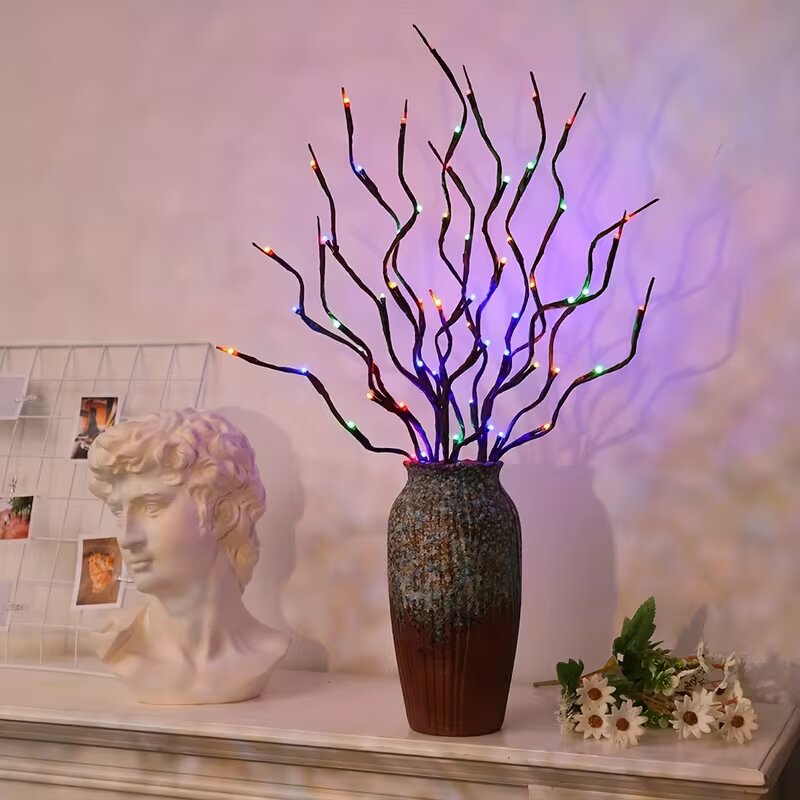 1/2PC 20LED 桜の枝ライト屋内屋外ホームデコレーシ - Lighting Decor Home のレビューと価格
