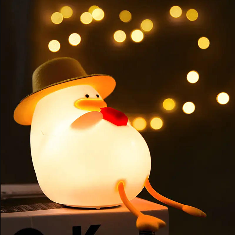 ハッピーダックナイトライト、タッチコントロールベッドサイドラ - Lighting Decor Home のレビューと価格