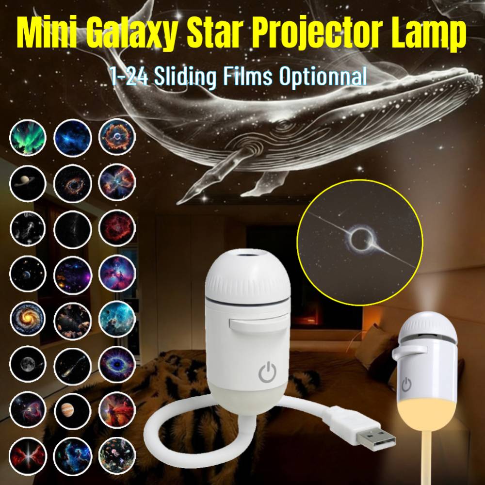 ギャラクシー星空ナイトライトプロジェクター360 °   明 - Lighting Decor Home のレビューと価格