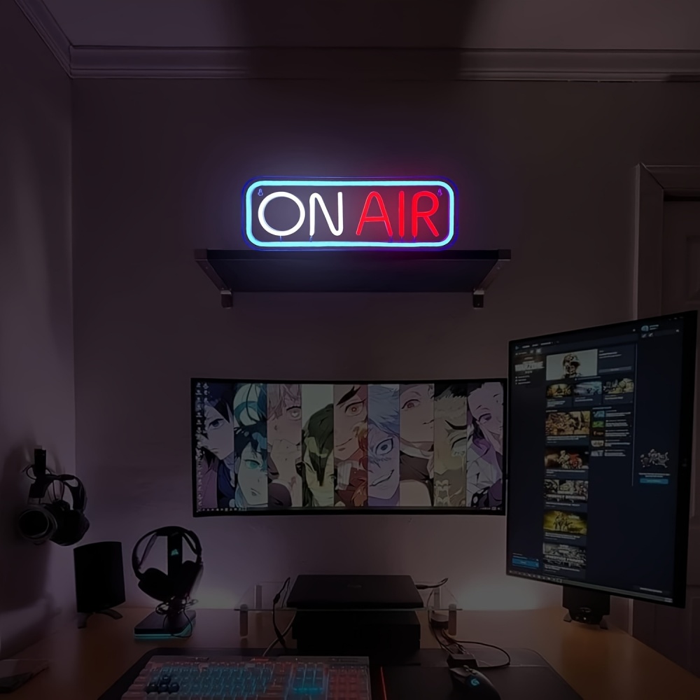 エアLEDネオンライトのサイン、ライブオンエア、ガナーストリ - Neon Sign Custom Led のレビューと価格