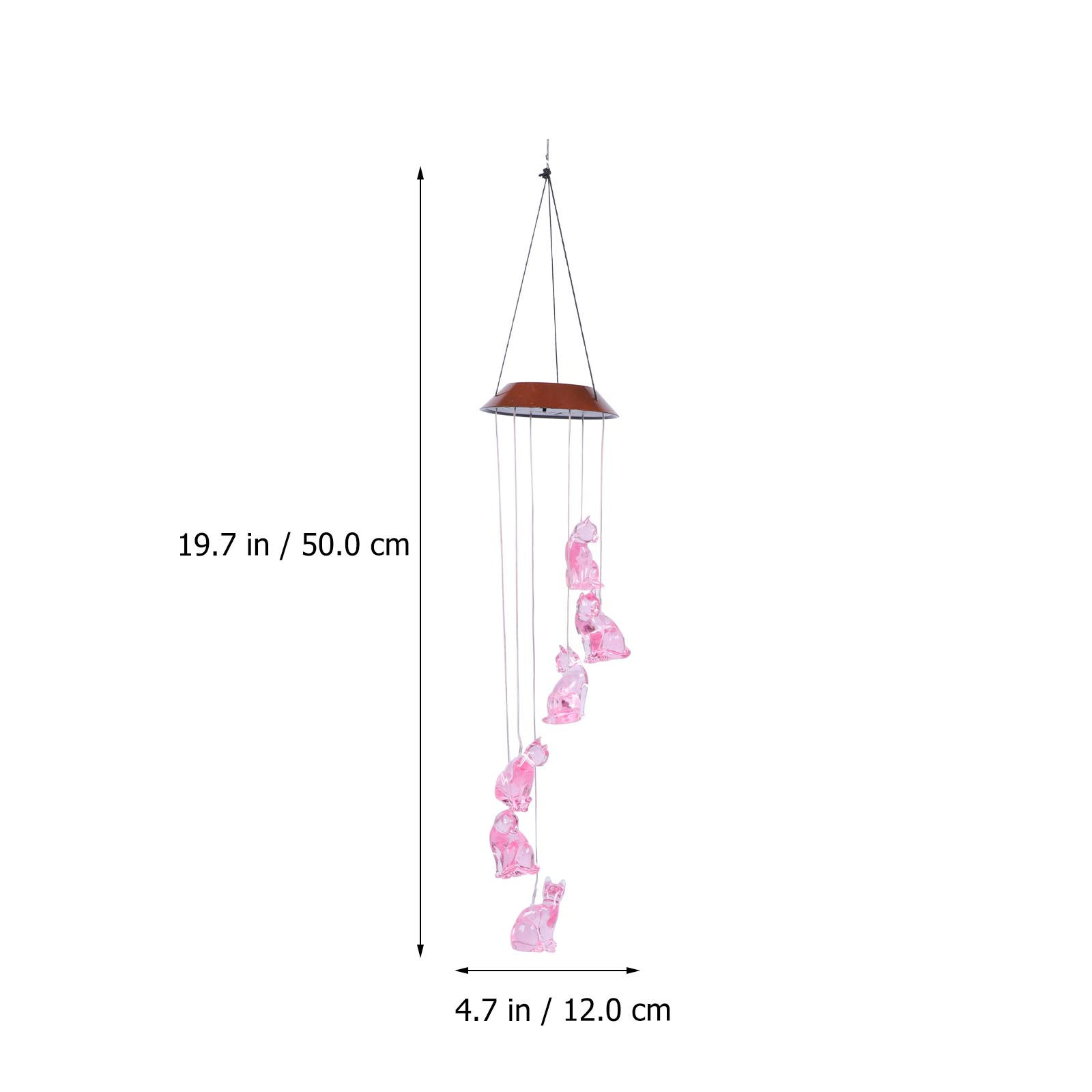 スタイリッシュな風鈴ライト1個、ソーラー式吊り下げランプ、ド - Outdoor Lighting Decor Ideas のレビューと価格