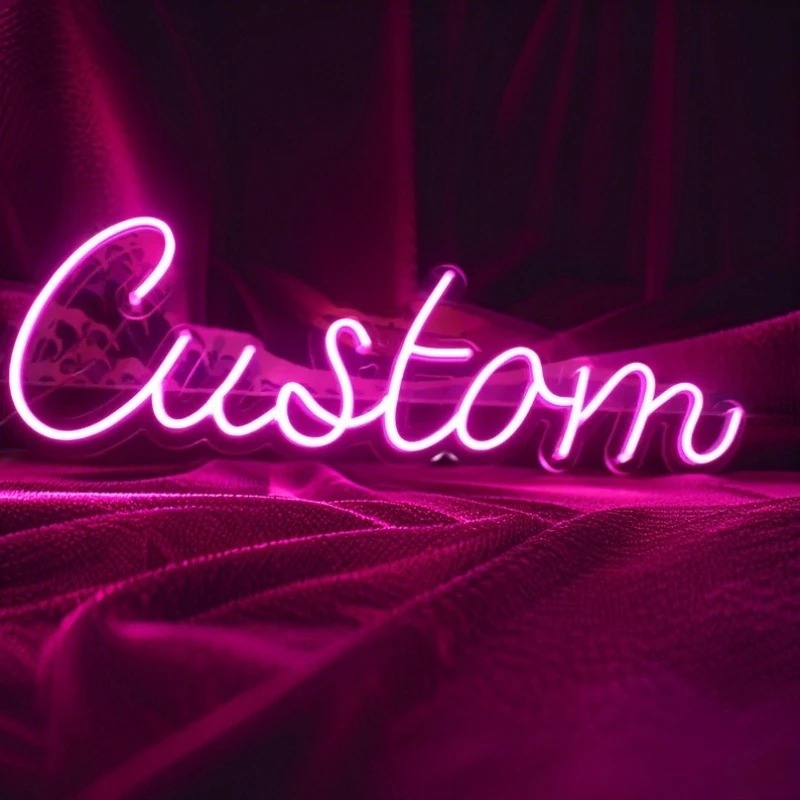 カスタムネームネオンサイン - USB調光可能なLEDライト - Neon Sign Custom Led のレビューと価格